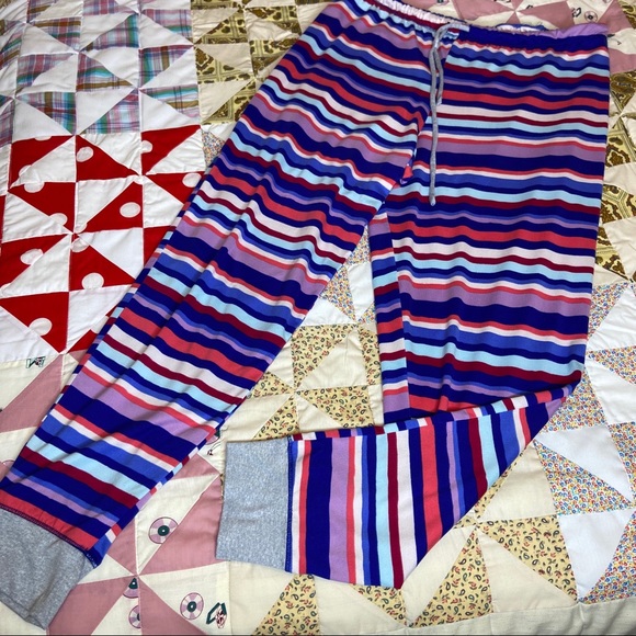 Cuddl Duds Cozy Jersey PJs/Lounge Pants Size M